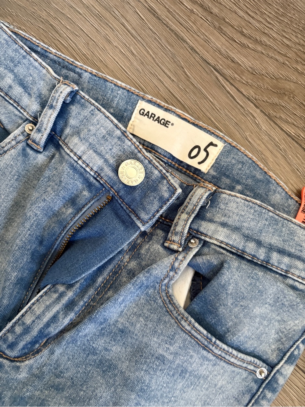 Garage Light Blue High Rise Women's Jeans
